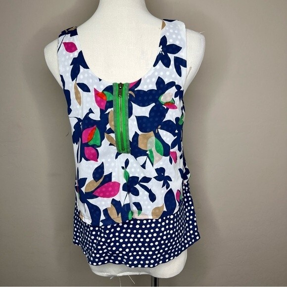 Anthropologie Meadow Rue • Tiered Sleeveless Top - Picture 4 of 5